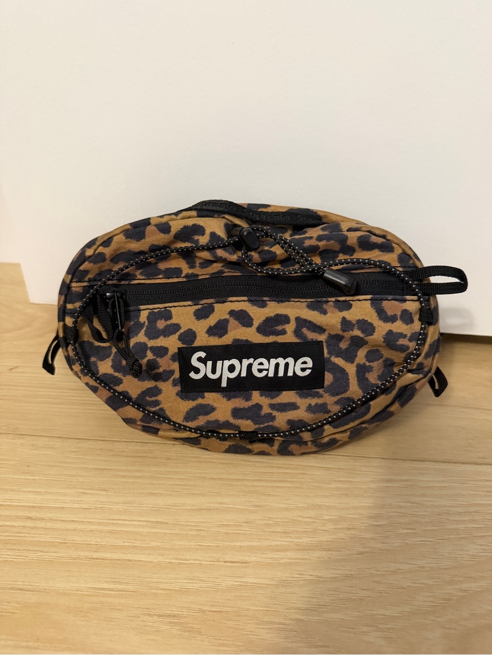 Supreme Leopard Print Waist Bag